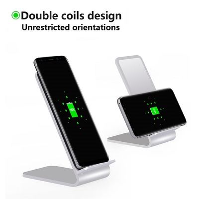 Aluminum Qi 1.2.4 7.5 Watt Wireless Charger For Mobile Phone