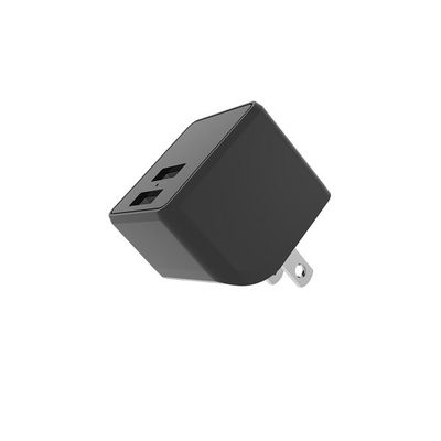Flip Foldable Prong Dual USB PSE 5V2.4A Japan Phone Charger