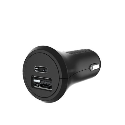 Dual Port Car PD18W 5V2.4A USB C PD Charger