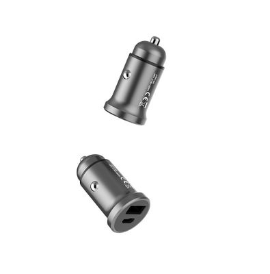 Cell Phone PD18W 5V2.4A Dual USB C PD Car Charger