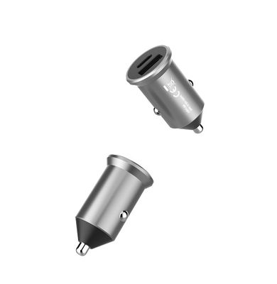 Plastic Head Dual Ports PD18W 2.4A USB C PD Charger