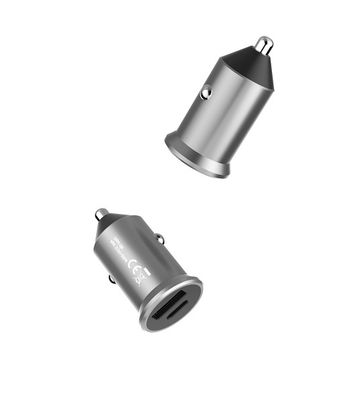 Plastic Head Dual Ports PD18W 2.4A USB C PD Charger