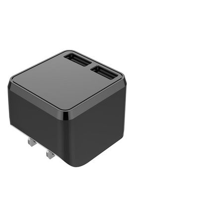 Flip Foldable Prong Dual USB 5V3.4A ETL FCC USA Wall Charger