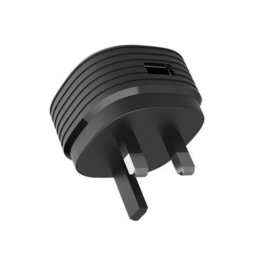 Single USB Port Fireproof PC 5V1A Mobile Cable Charger