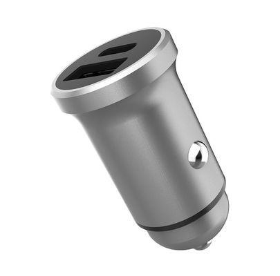 Dual Ports PD18W 2.4A Multi Car Charger For Mobile Phones