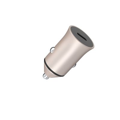 Aluminium Alloy PD18W QC3.0 Type C USB Car Charger 9V2A