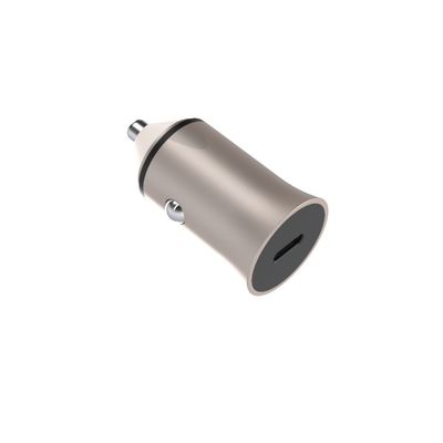 Aluminium Alloy PD18W QC3.0 Type C USB Car Charger 9V2A