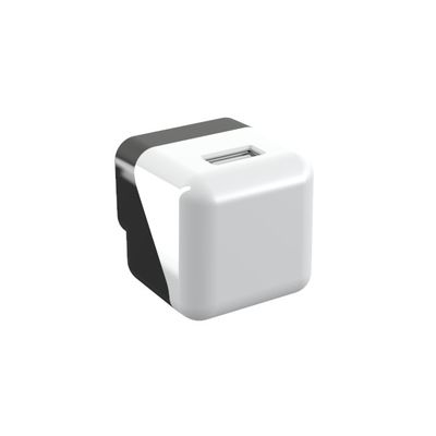 100-240V 617058 5V 1A Single USB Wall Flip Charger TBC