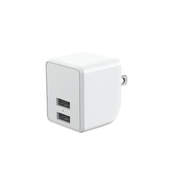 Foldable Prong 5V 2.4A Dual USB Flip Charger 617059 TBC