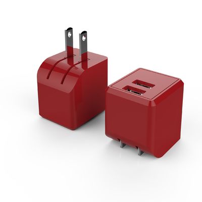 ETL Flip Foldable Prong 5V2.4A TBC USA Wall Charger FCC DOE VI