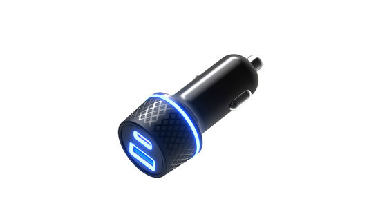 9V2.22A FCC 38W Dual Port Vehicle Charger 12V1.5A For Iphone 12